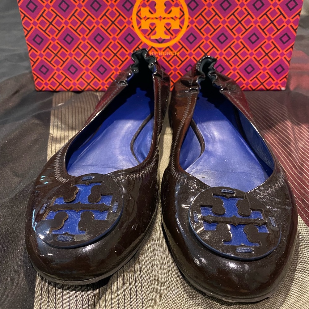 COPY - Tory Burch patent leather flats size 8